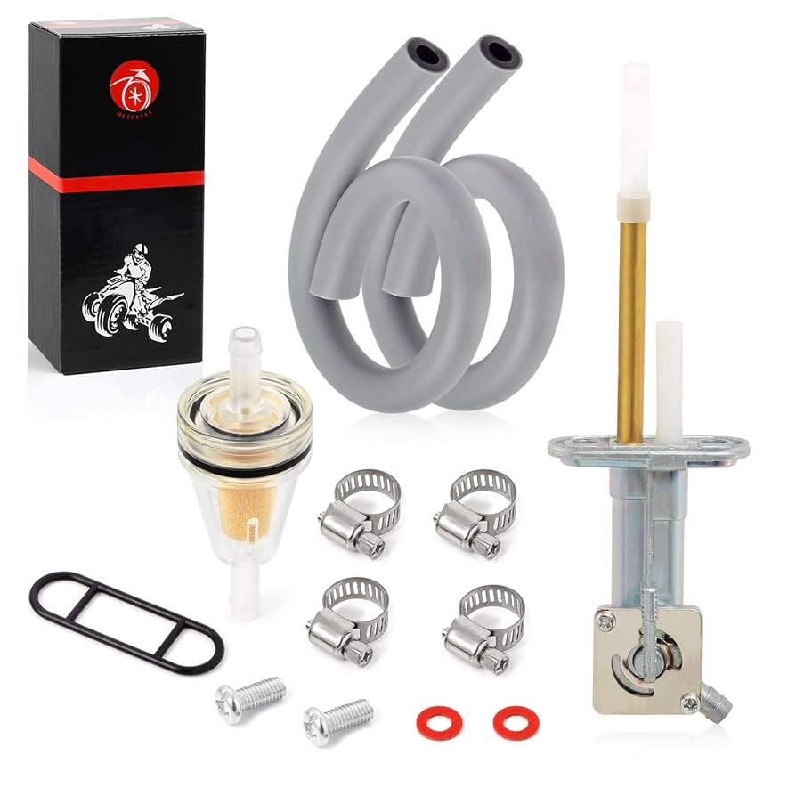 【Kページ】 Amazon.com: Fuel Valve Petcock kit For Kawasaki Bayou 220
